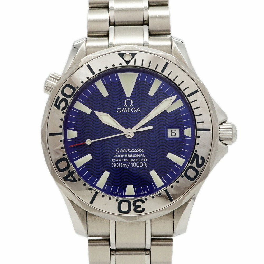 Omega Seamaster 300 2255.80 Blue Dial Men's Watch